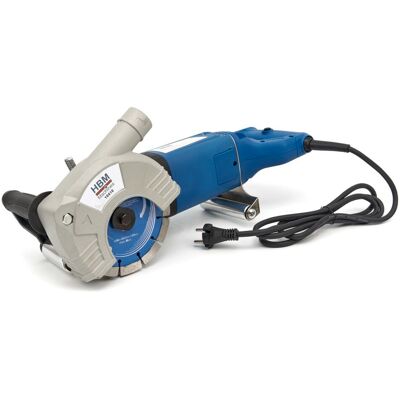 HBM Cacciatore elettrico / fresa per scanalature 2400 Watt con 5 dischi diamantati HBM Cacciatore elettrico / fresa per scanalature 2400 Watt con 5 dischi diamantati