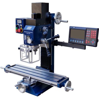HBM fresatrice BF 25 con tavola grande DRO HBM fresatrice BF 25 con tavola grande DRO