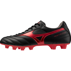 Mizuno MORELIA II CLUB Scarpe da calcio Nero/MORELIA 40th Rosso/Nero sand Donna/Uomo Taglia40,5 Mizuno MORELIA II CLUB Scarpe da calcio Nero/MORELIA 40th Rosso/Nero sand Donna/Uomo Taglia40,5