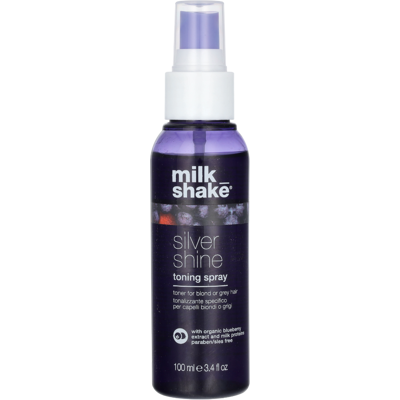 milk_shake Silver Shine Toning Spray - Spray colorato per capelli biondi e grigi milk_shake Silver Shine Toning Spray - Spray colorato per capelli biondi e grigi