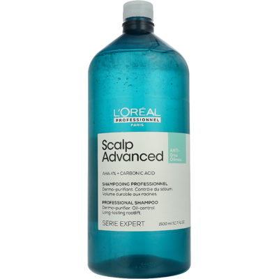 L'Oréal Professionnel - Shampoo Anti-Oleoso Avanzato - Cura professionale per il cuoio capelluto grasso L'Oréal Professionnel - Shampoo Anti-Oleoso Avanzato - Cura professionale per il cuoio capelluto grasso