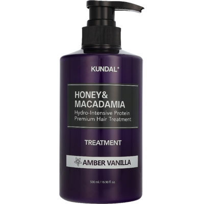 KUNDAL Honey & Macadamia Amber Vanilla - Maschera per capelli danneggiati KUNDAL Honey & Macadamia Amber Vanilla - Maschera per capelli danneggiati