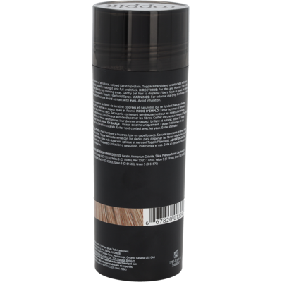 Fibre capillari Toppik castano chiaro - 55g Fibre capillari Toppik castano chiaro - 55g