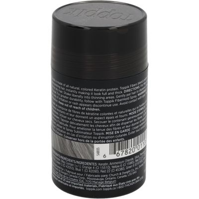 Fibre Capelli Toppik - Grigio - 12g - Capelli Sottili Fibre Capelli Toppik - Grigio - 12g - Capelli Sottili