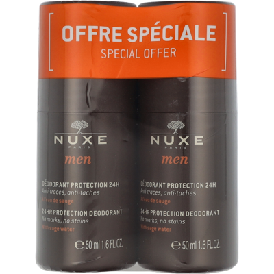 Nuxe Uomo Pack - Deodorante Protezione 24H Duo 2 pezzi Nuxe Uomo Pack - Deodorante Protezione 24H Duo 2 pezzi