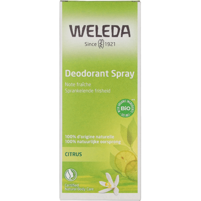 Weleda Citrus Deodorant Natural Spray 100 ml Deodorante Weleda Citrus Deodorant Natural Spray 100 ml Deodorante