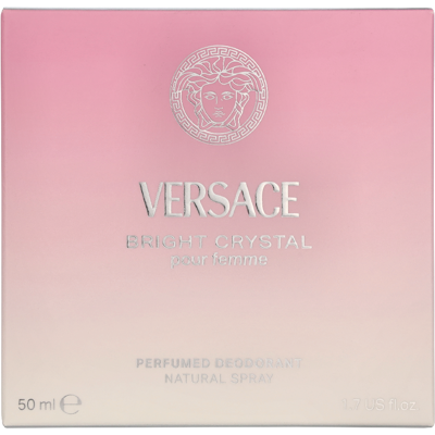 Versace Bright Crystal Natural Deo Spray 50ml Deodorante Profumato Donna Versace Bright Crystal Natural Deo Spray 50ml Deodorante Profumato Donna
