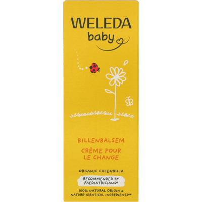 Weleda Baby Calendula Diaper Rash Cream 75 ml Weleda Baby Calendula Diaper Rash Cream 75 ml