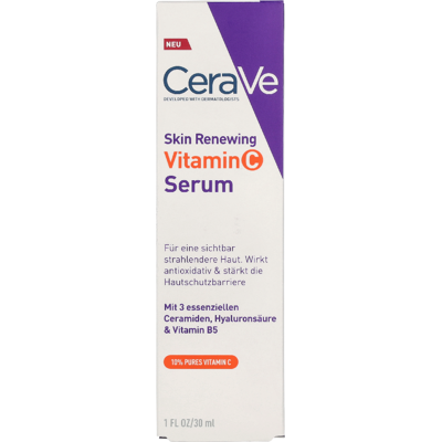 Siero Rinnovante alla Vitamina C CeraVe (30ml) Siero Rinnovante alla Vitamina C CeraVe (30ml)