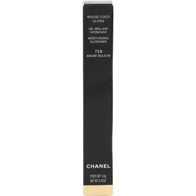Chanel Rouge Coco Gloss 738 Amuse-Bouche Lucidalabbra 5.5 g Donna Chanel Rouge Coco Gloss 738 Amuse-Bouche Lucidalabbra 5.5 g Donna