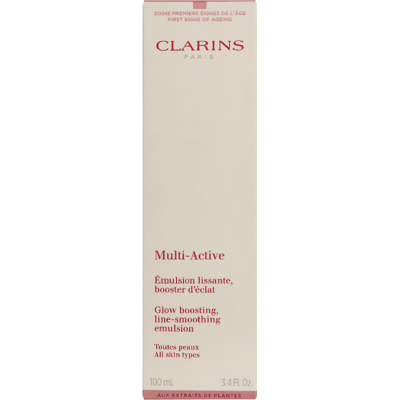 Clarins Multi-Active Glow Boosting - Emulsione per tutti i tipi di pelle Clarins Multi-Active Glow Boosting - Emulsione per tutti i tipi di pelle