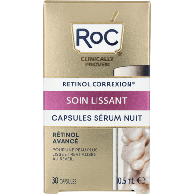 Capsule di Siero Notturno Roc Retinol Correxion per Levigare le Linee (30 pz) Capsule di Siero Notturno Roc Retinol Correxion per Levigare le Linee (30 pz)