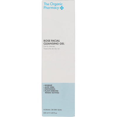 The Organic Pharmacy Rose Facial Cleansing Gel - Gel Detergente Viso The Organic Pharmacy Rose Facial Cleansing Gel - Gel Detergente Viso