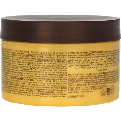 Thalgo Modello Iles Pacifique Guscio di Noce di Cocco Scrub Corpo - Scrub Corpo Thalgo Modello Iles Pacifique Guscio di Noce di Cocco Scrub Corpo - Scrub Corpo