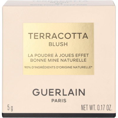 Guerlain Terracotta Blush sfumando verso l'alto in direzione delle tempie. - Stratifica il colore con leggere passate fino a raggiungere l'intensità desiderata. - Per un effetto baciato dal sole 5 g Guerlain Terracotta Blush sfumando verso l'alto in direzione delle tempie. - Stratifica il colore con leggere passate fino a raggiungere l'intensità desiderata. - Per un effetto baciato dal sole 5 g