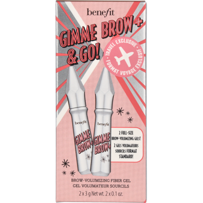 Benefit Gimme Brow + & Go Brow Volumizing Fiber Gel Set 6 g Trucco sopracciglia Benefit Gimme Brow + & Go Brow Volumizing Fiber Gel Set 6 g Trucco sopracciglia