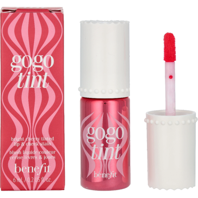Benefit Gogo Tint Bright Cherry Tinta Labbra e Guance - Trucco 2-in-1 Benefit Gogo Tint Bright Cherry Tinta Labbra e Guance - Trucco 2-in-1