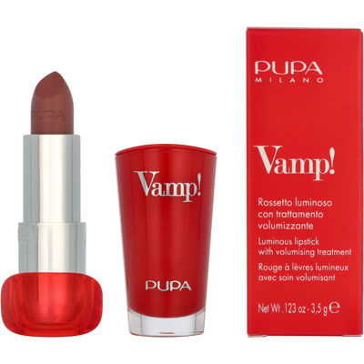 Milano - Pupa Vamp! Extreme Colour Lipstick 3.50 g CI 45370 (ORANGE 5) Contains Carmine as a color additive Rossetto 3.5 g Donna Milano - Pupa Vamp! Extreme Colour Lipstick 3.50 g CI 45370 (ORANGE 5) Contains Carmine as a color additive Rossetto 3.5 g Donna