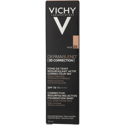 Vichy Dermablend 3D Correttore Fondotinta - Pelle grassa SPF25 Vichy Dermablend 3D Correttore Fondotinta - Pelle grassa SPF25