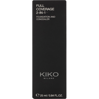 Kiko Milano Full Coverage 2 In 1 Foundation & Concealer 25 ml Correttore Kiko Milano Full Coverage 2 In 1 Foundation & Concealer 25 ml Correttore