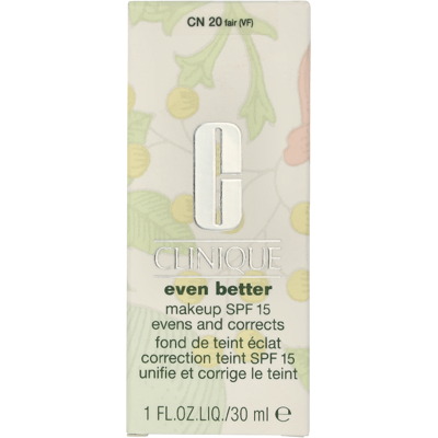 Clinique Even Better Make-Up SPF15 CN 20 Fair Fondotinta 30 ml Clinique Even Better Make-Up SPF15 CN 20 Fair Fondotinta 30 ml