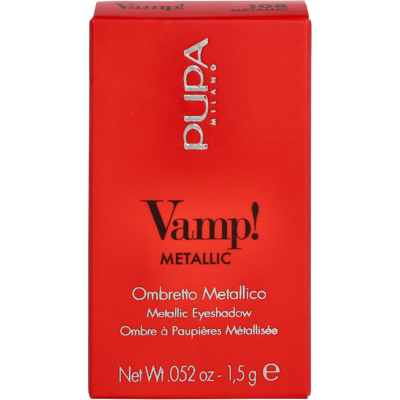 Milano - Pupa Vamp! Metallic Eyeshadow 1.50 g Ombretto 1.5 g Milano - Pupa Vamp! Metallic Eyeshadow 1.50 g Ombretto 1.5 g