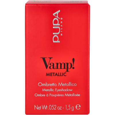 Milano - Pupa Vamp! Metallic Eyeshadow 1.50 g Ombretto 1.5 g Milano - Pupa Vamp! Metallic Eyeshadow 1.50 g Ombretto 1.5 g