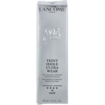 Lancome Teint Idole Ultra Wear 24H W&C Foundation SPF15 16 Café Fondotinta 30 ml Donna Lancome Teint Idole Ultra Wear 24H W&C Foundation SPF15 16 Café Fondotinta 30 ml Donna