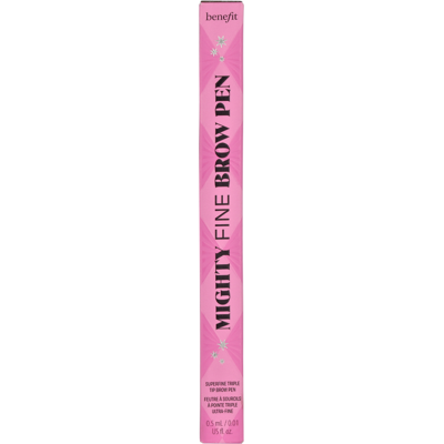 Benefit Mighty Fine Brow Pen Ton 4 - Matita per sopracciglia a tripla punta Benefit Mighty Fine Brow Pen Ton 4 - Matita per sopracciglia a tripla punta