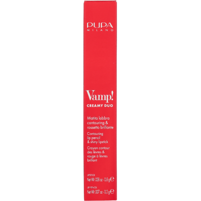 Milano - Pupa Vamp! Creamy Duo Lip Pencil 10 g Matita labbra 1 g Milano - Pupa Vamp! Creamy Duo Lip Pencil 10 g Matita labbra 1 g