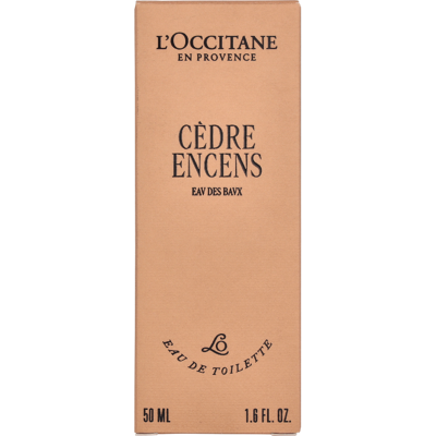 L'Occitane L'Occitane Cedre Incense 50 ml Eau de Toilette L'Occitane L'Occitane Cedre Incense 50 ml Eau de Toilette