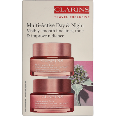 Set di cura della pelle multiattiva Clarins Set di cura della pelle multiattiva Clarins