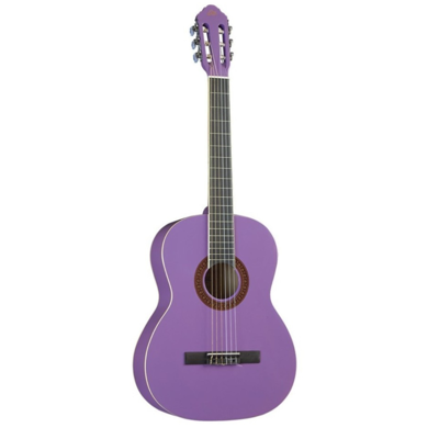 Chitarra classica 4/4 Eko CS-10 Violet con custodia Chitarra classica 4/4 Eko CS-10 Violet con custodia