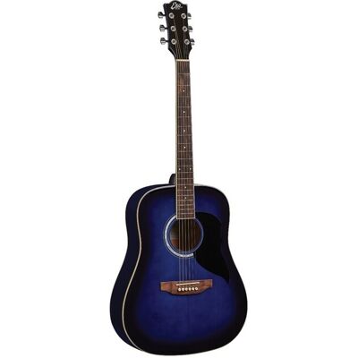 Chitarra Acustica Eko Ranger 6 Blue Sunburst Dreadnought Gloss Chitarra Acustica Eko Ranger 6 Blue Sunburst Dreadnought Gloss