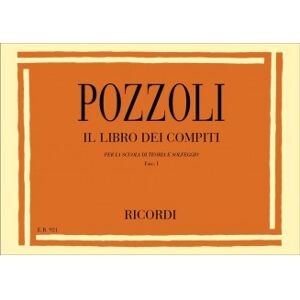 Edizioni Ricordi Pozzoli Libro dei Compiti per la Scuola di Teoria e Solfeggio 1 Edizioni Ricordi Pozzoli Libro dei Compiti per la Scuola di Teoria e Solfeggio 1