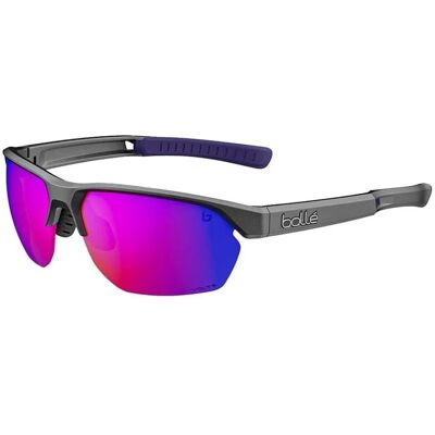 Bollé Occhiali da sole BOLLE VICTUS (Titanium Matte - Volt+ Ultraviolet Polarized) cat 3 M Bollé Occhiali da sole BOLLE VICTUS (Titanium Matte - Volt+ Ultraviolet Polarized) cat 3 M