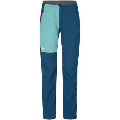 Ortovox Berrino Pants - Pantaloni softshell - Donna Petrol Blue S Ortovox Berrino Pants - Pantaloni softshell - Donna Petrol Blue S