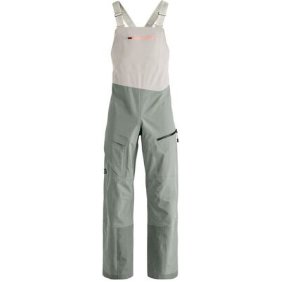 Salopette da sci Ortovox RAVINE PLUS 3L BIB PANTS W (green sage) donna M Salopette da sci Ortovox RAVINE PLUS 3L BIB PANTS W (green sage) donna M