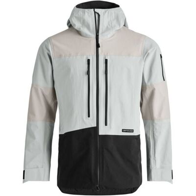 Giacca da freeride Ortovox RAVINE FREE 3L JACKET M (grey ice) uomo S Giacca da freeride Ortovox RAVINE FREE 3L JACKET M (grey ice) uomo S