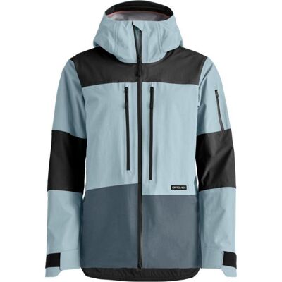 Giacca da freeride Ortovox RAVINE FREE 3L JACKET W (grigio ghiacciaio) Donna M Giacca da freeride Ortovox RAVINE FREE 3L JACKET W (grigio ghiacciaio) Donna M