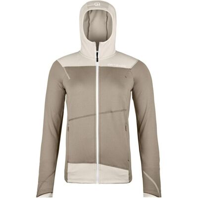 ORTOVOX Felpa Leggera con Cappuccio Camel - Giacca di pile ORTOVOX Felpa Leggera con Cappuccio Camel - Giacca di pile