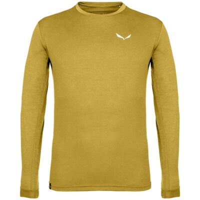 Maglia tecnica Salewa PUEZ MELANGE DRY M TEE (olive oil melange) Uomo S (46 IT) Maglia tecnica Salewa PUEZ MELANGE DRY M TEE (olive oil melange) Uomo S (46 IT)