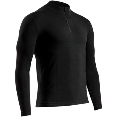 XBIONIC Maglia tecnica X-BIONIC MIGHTYWOOL SHIRT LS 1/2 ZIP UOMO (X BLACK) Uomo 03-S XBIONIC Maglia tecnica X-BIONIC MIGHTYWOOL SHIRT LS 1/2 ZIP UOMO (X BLACK) Uomo 03-S