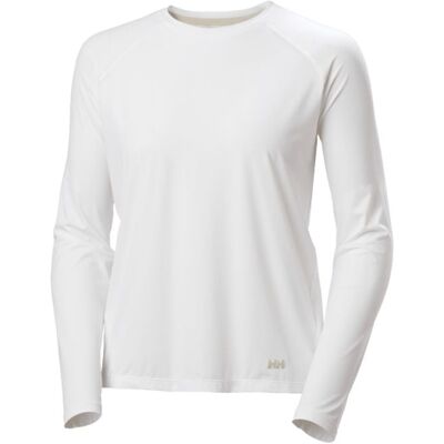 Maglietta a maniche lunghe Helly Hansen Shine - Bianca - Donna Maglietta a maniche lunghe Helly Hansen Shine - Bianca - Donna