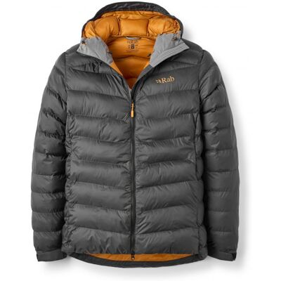 Rab Nebula Pro - Giacca Primaloft - Uomo - Grigio scuro/Arancione Rab Nebula Pro - Giacca Primaloft - Uomo - Grigio scuro/Arancione
