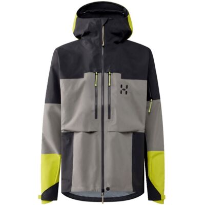 Haglöfs Giacca da sci impermeabile HAGLOFS Spitz GTX Pro II (Stone Brick/Magnetite) Uomo XXL Haglöfs Giacca da sci impermeabile HAGLOFS Spitz GTX Pro II (Stone Brick/Magnetite) Uomo XXL
