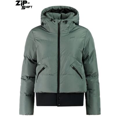 Giacca da sci Protest PRTPreppy Snowjacket with ZIP-SHIFT (Evergreen) donna XS-34 Giacca da sci Protest PRTPreppy Snowjacket with ZIP-SHIFT (Evergreen) donna XS-34