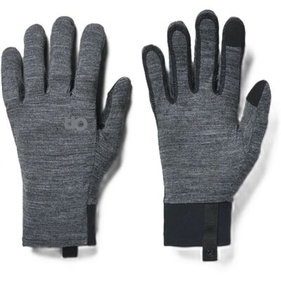 Sottoguanti Outdoor Research Alpine Merino 150 Glove (Black Heather) Unisex XL Sottoguanti Outdoor Research Alpine Merino 150 Glove (Black Heather) Unisex XL