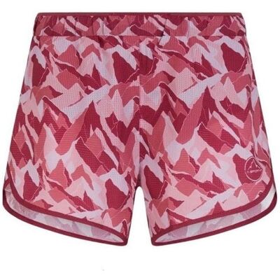 La sportiva Timing Trail Running Shorts (Red Plum/Blush) Donna S La sportiva Timing Trail Running Shorts (Red Plum/Blush) Donna S