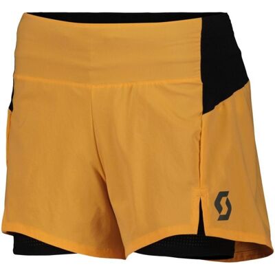 Pantaloncini da donna Scott Hybrid Endurance Tech (arancio melone/nero) S Pantaloncini da donna Scott Hybrid Endurance Tech (arancio melone/nero) S